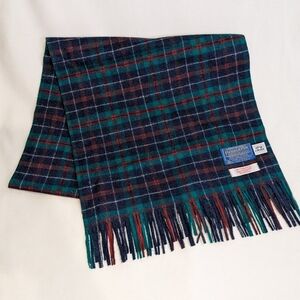 Pendleton Authentic MacHardy Tartan Scarf Pure Virgin  Wool Made in USA